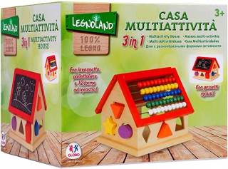 casetta multiattivita' legno